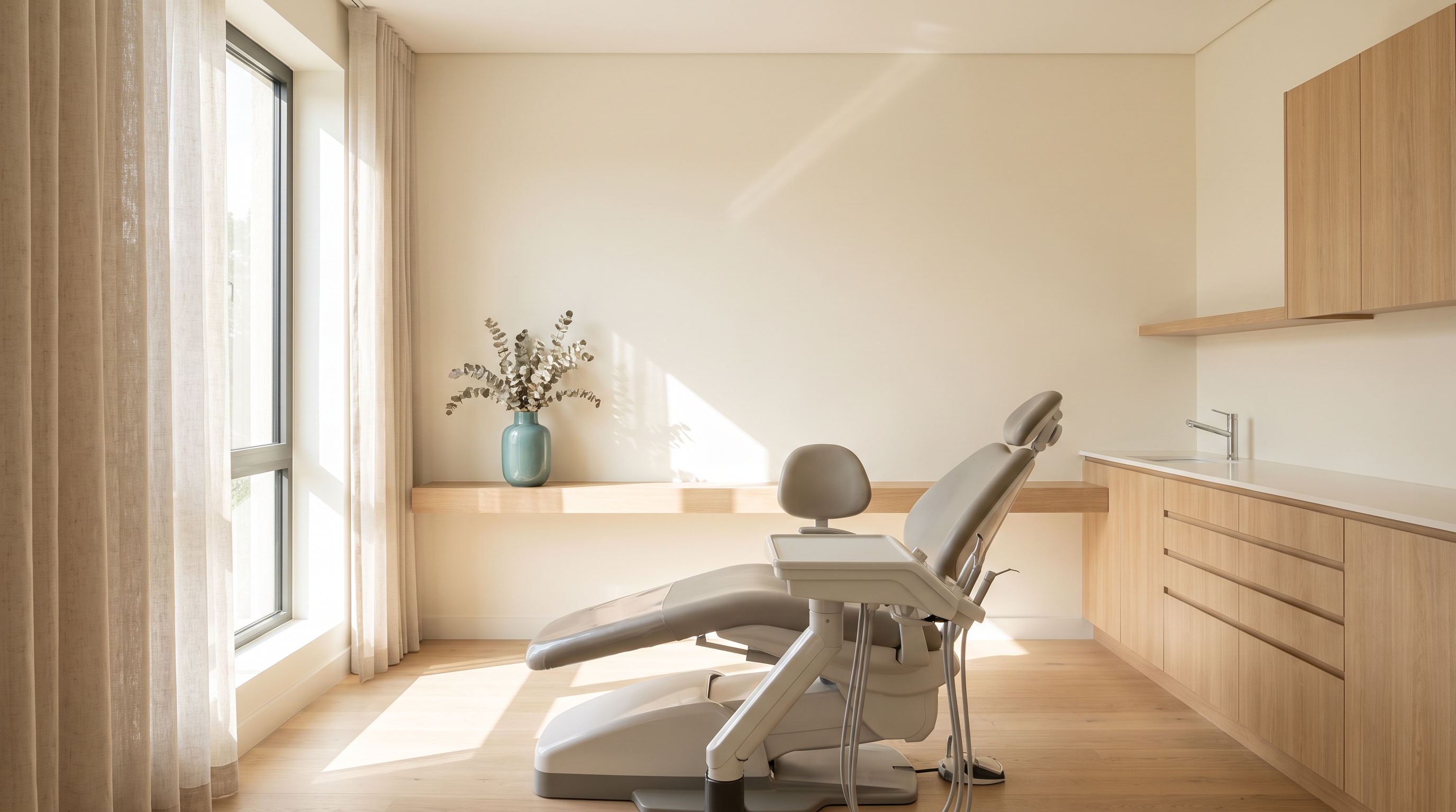 Clinical treatment operatory at Dental Clinic & Implant Studio